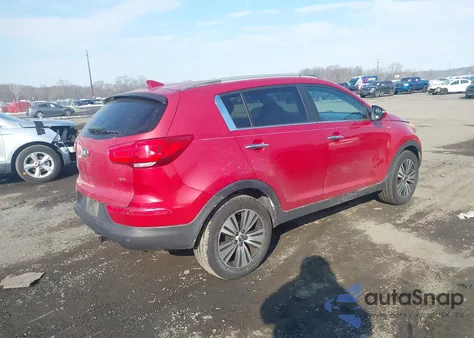 2014 Kia Sportage Ex z USA, uszkodzony, nr VIN KNDPCCAC3E7603071